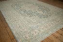 7x10.5 Vintage Distressed Tabriz Carpet
