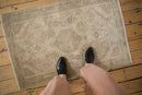 2.5x4 Vintage Distressed Tajabad Rug