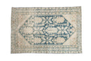 4x6.5 Vintage Distressed Hamadan Rug