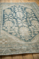 4x6.5 Vintage Distressed Hamadan Rug