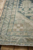 4x6.5 Vintage Distressed Hamadan Rug