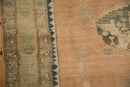 4x6.5 Vintage Distressed Hamadan Rug