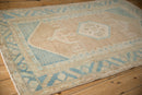 4x6.5 Vintage Distressed Hamadan Rug