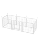 Dog Playpen 8 Panels 24' Height Heavy Duty Dog Fence Puppy Pen for Large Medium Small Dogs Indoor Outdoor Foldable Pet Exercise Pen