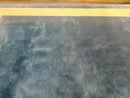 Blue and Cream Square Rug 10x10 ft, Large Square Carpet
