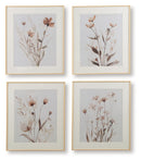 Chettings - Wall Art Set (Set of 4) - Beige / Gray / Blush
