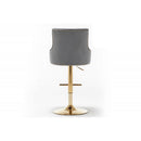 Adjustable Swivel Bar Stool With Nailhead Trim (Set of 2)