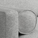 Morrison 72 Inch Mid Century Modern Sofa Set Mist Grey