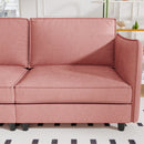 74.27'' Loveseat Sofa, 2 Seater Comfy Couch,Mid Century Modern Designed for Small Spaces, Apartment, Bedroom, Dorm, Office