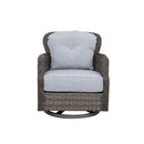 Tenaya 4-Piece Firepit Set with Swivel Rocking Chairs