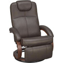 Charles Euro Chair RV Recliner Chestnut Faux Leather