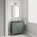 James Martin Chicago 30" Single Bathroom Vanity, Smokey Celadon
