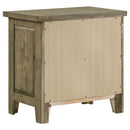 Hazlewood 4-piece Eastern King Bedroom Set Vineyard Oak