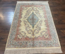 Karastan Rug 4x6, Pastel Ivory Kirman Rug