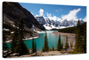 Moraine Lake At Banff Park Wall Art