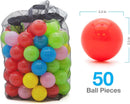 8x7 Junior Inflatable Bouncer With Slide And 50 Balls