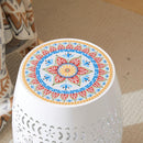RUBY 12" SIDE TABLE - WHITE
