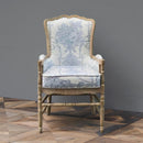 Lovecup Blue Fireside Club Chair L247
