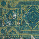 Untersiebenbrunn Teal Pillow Cover