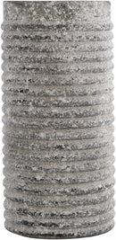 Polopina Gray Textured Cylindrical Decor - Clearance