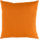 Zemst Bright Orange Pillow Cover