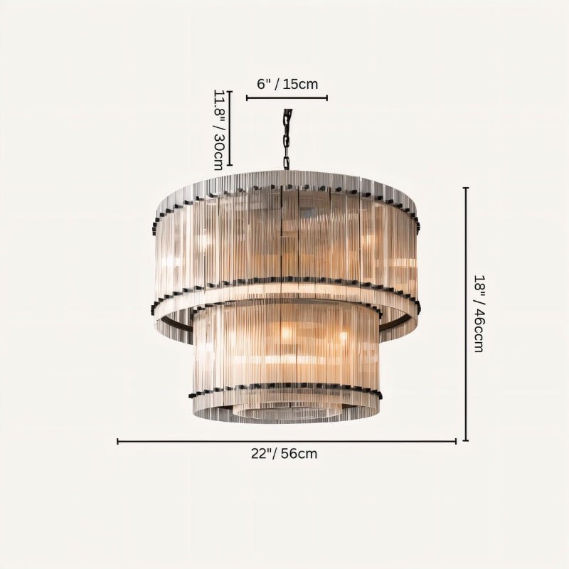 Eikon 2-Tier Chandelier