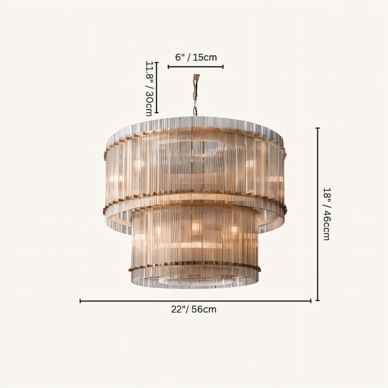 Eikon 2-Tier Chandelier