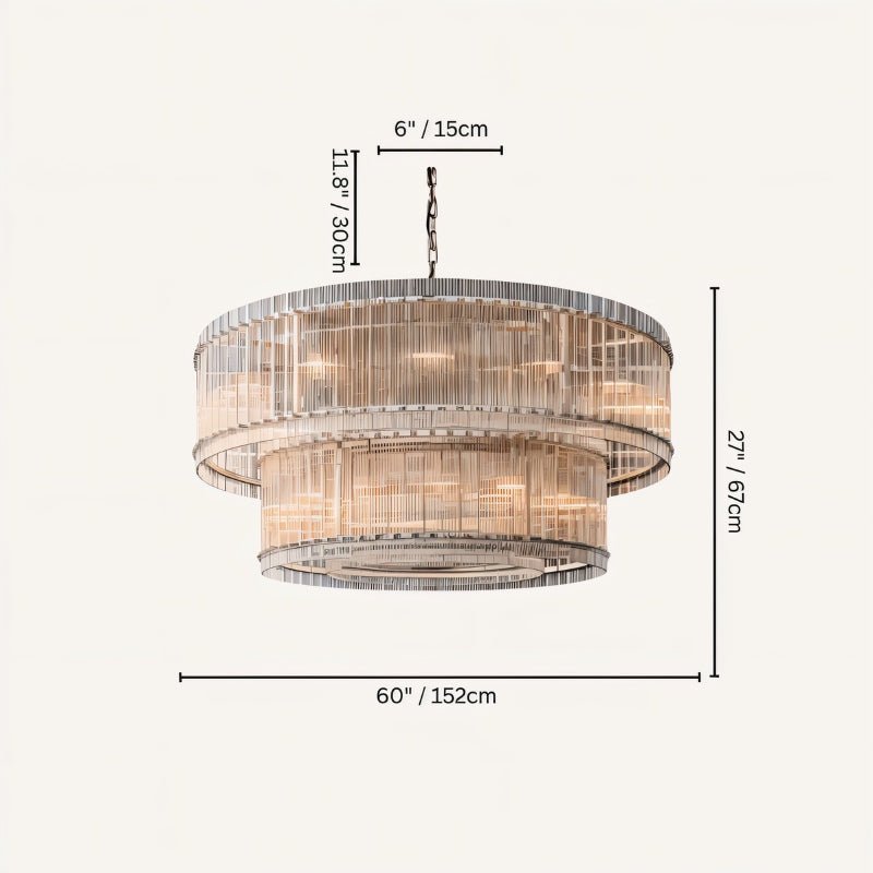 Eikon 2-Tier Chandelier