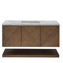 James Martin Marcello 48" Floating Single Bathroom Vanity, Chestnut
