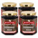 Elderberry Jelly | Pack of 4 | 9 oz | Nutt Family Jams & Jellies