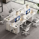 Electric Adjustable Height Standing Desk with Rolling Wheels