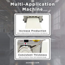 Commercial Electric 110V Foldable Stainless Steel Dough Sheeter (SAK59273)