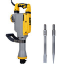 Tomahawk Electric Demolition Jack Hammer 35 lb 1500W 1-1/8" Hex Breaker for Concrete Asphalt Tile Removal Heavy Duty Jackhammer