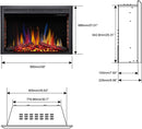 Electric Fireplace Insert Adjuatble Flame Colors 936A,939A,936BXB,939BXB