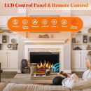 Electric Fireplace Insert Adjuatble Flame Colors 936A,939A,936BXB,939BXB