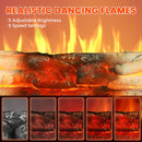 Electric Fireplace Log Heater with Infrared Flames L360CP