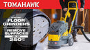 10" Electric Concrete Floor Grinder 1.5HP Motor for Smoothing, Floor Prep, Coatings