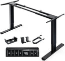Electric Height Adjustable Desk Frame with Dual Motors