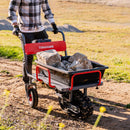 Tomahawk Electric Track Cart 330 lbs Load Capacity Battery Powered Utility Cart with Rubber Tread