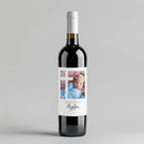 Elegant Baptism Wine Label