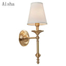 DecorBites™ Black/Gold Wall Lamp: Luxury Living Room Bedroom Staircase Light