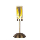 Elegant brass decorbites eternal flower desk lamp bedroom nightlight
