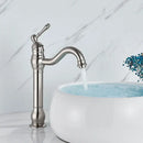 DecorBites™ Brushed Nickel Single Handle Bathroom Sink Faucet Swivel Spout Mixer Tap