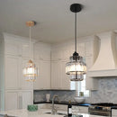 Elegant cascading crystal glass ceiling chandelier for dining room