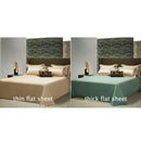 Elegant cream & teal 1200tc egyptian cotton bedding set bedroom
