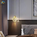Elegant crystal led chandelier gold pendant light dining room
