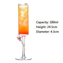 DecorBites™ Bubble Champagne Glasses Set of 2 - Creative Goblets for Cocktail Parties