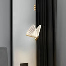 Elegant gold butterfly led pendant light bedroom decor