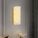 Elegant gold crystal wall lamp bedroom sconce lighting