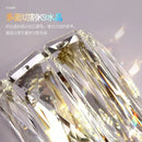 Elegant gold crystal wall lamp living room sconce